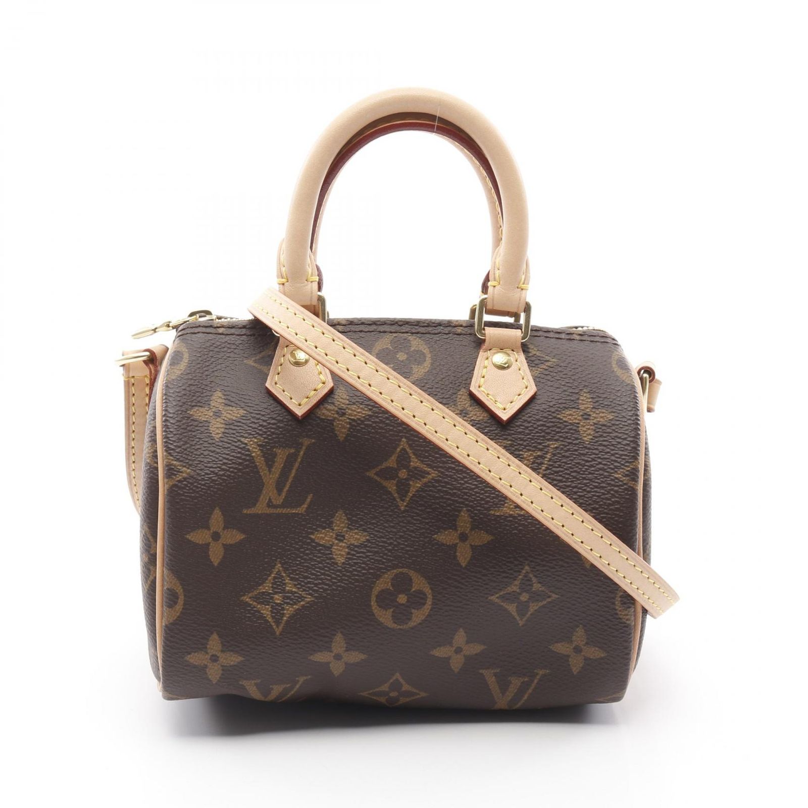 LOUIS VUITTON ルイ ヴィトン ナノスピーディ モノグラム ショルダーバッグ