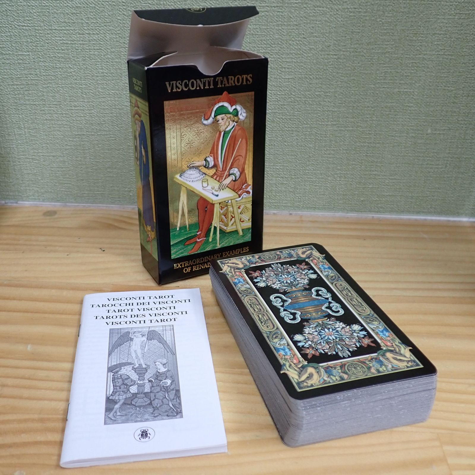 2311c1-2☆VISCONTI TAROTS ヴィスコンティ タロットカード - メルカリ