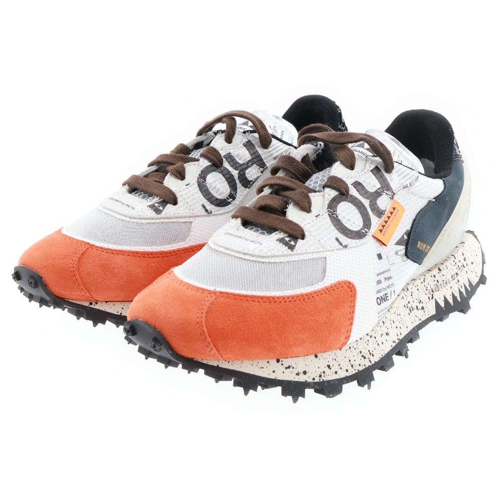 RUN OF (ランオブ) RO-1 HYPE メッシュスエードローカットスニーカー