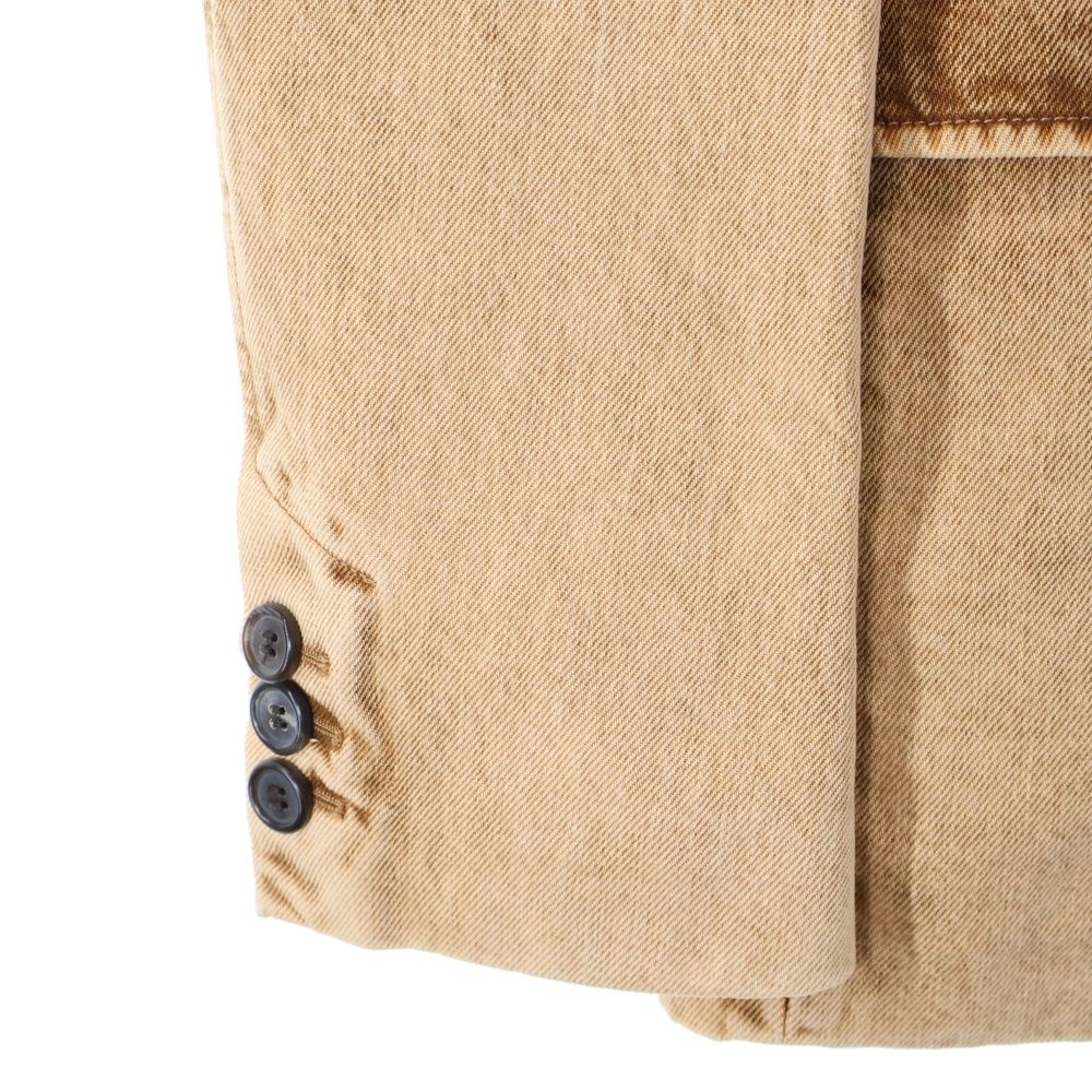 miumiu (ミュウミュウ) リーチ加工デニムテーラードジャケット