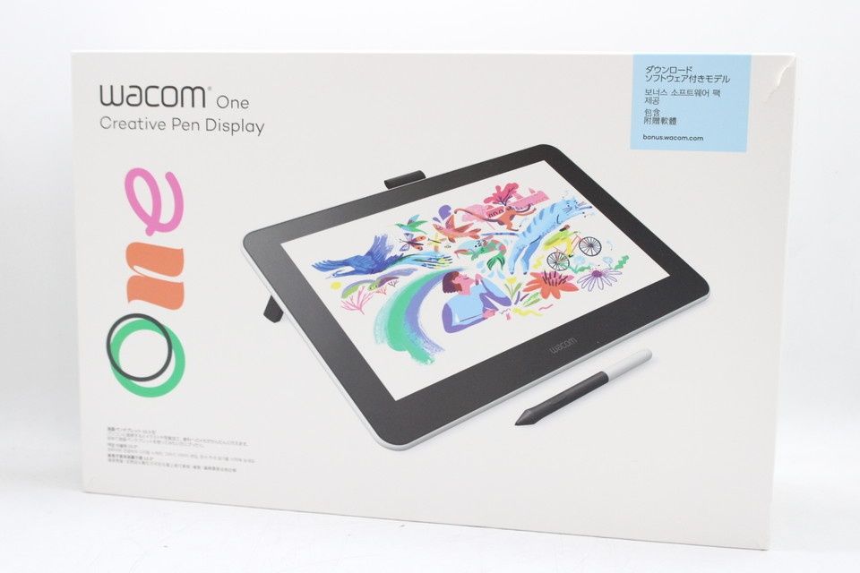Wacom One DTC133 2025年製 ワコム ワン クリエイティブ ペン ディスプレイ 13.3型 動作 済 液タブ ペンタブ ITJW325WQMCG -D-Z13-byebye