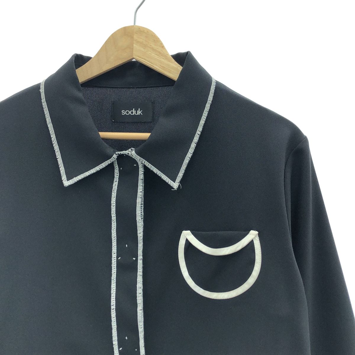 セール】long collar shirt（シャツ/ブラウス）｜soduk