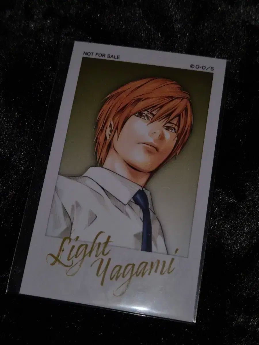 デスノート オンライン くじ おまけ 特典 ミニ ブロマイド ヤガミ ライトー