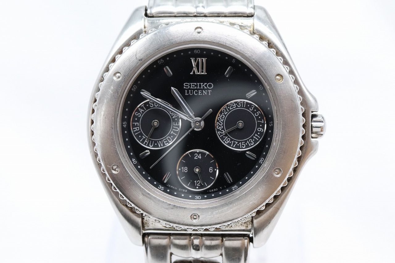 W253-9】動作品 電池交換済 SEIKO LUCENT セイコー ルーセント