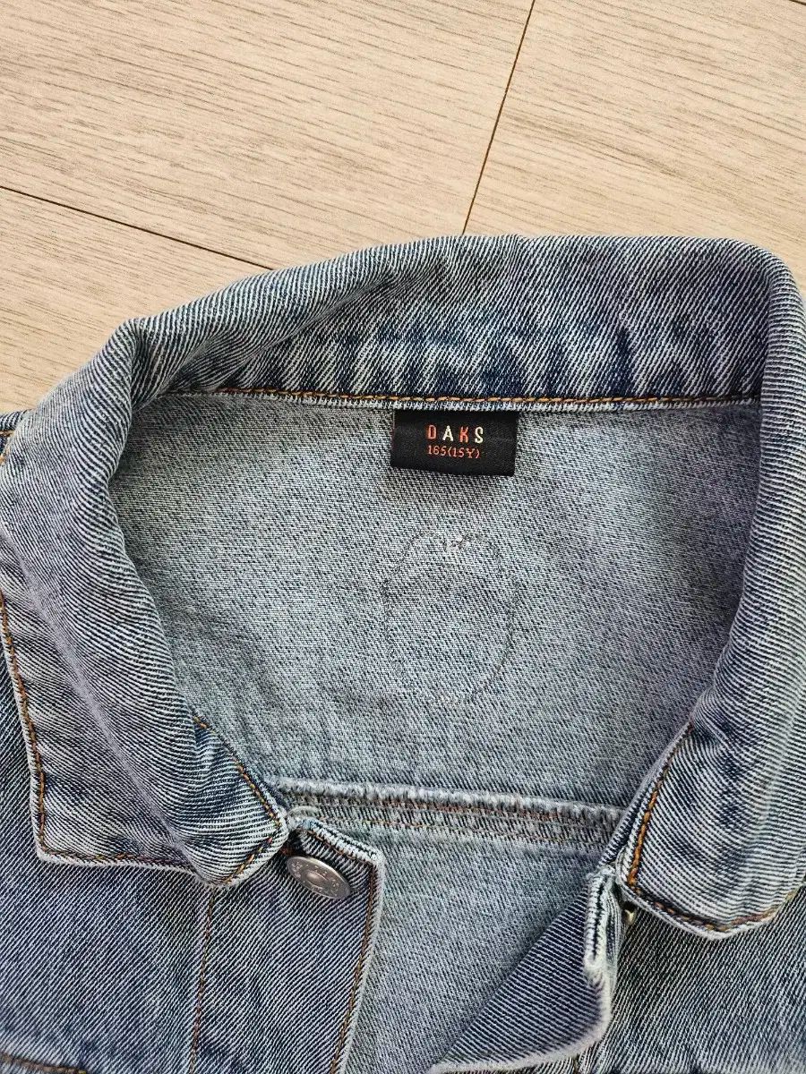 DAKS Little デニムジャケット パフショルダー