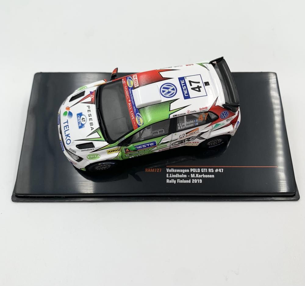 中古】開封 ixo イクソ 1/43 VW ポロ GTI R5 2019年ラリー