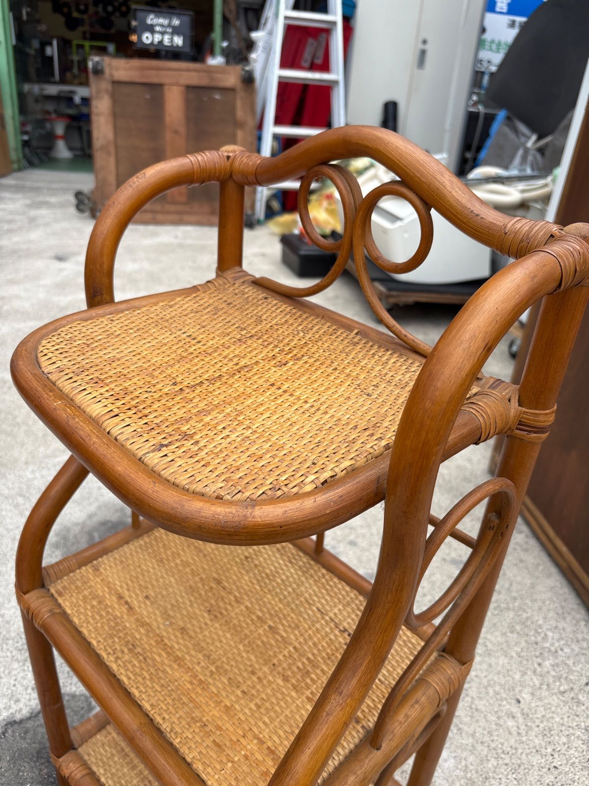 コレクション ヴィンテージ ラタンラック 藤家具 ラタン ラタン家具