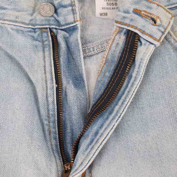 リーバイス デニムパンツ ジーンズ 505 レギュラーフィット アメリカ買付品 海外 メンズ W36L36サイズ ブルー Levi's