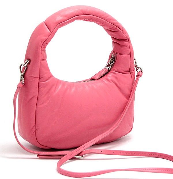 美品 プラダ PRADA 三角ロゴ ソフトパデット 2WAYバッグ ナッパレザー