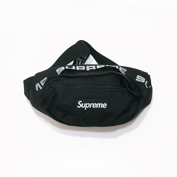 SUPREME シュプリーム 18SS WAIST BAG ウエスト バッグ ブラック