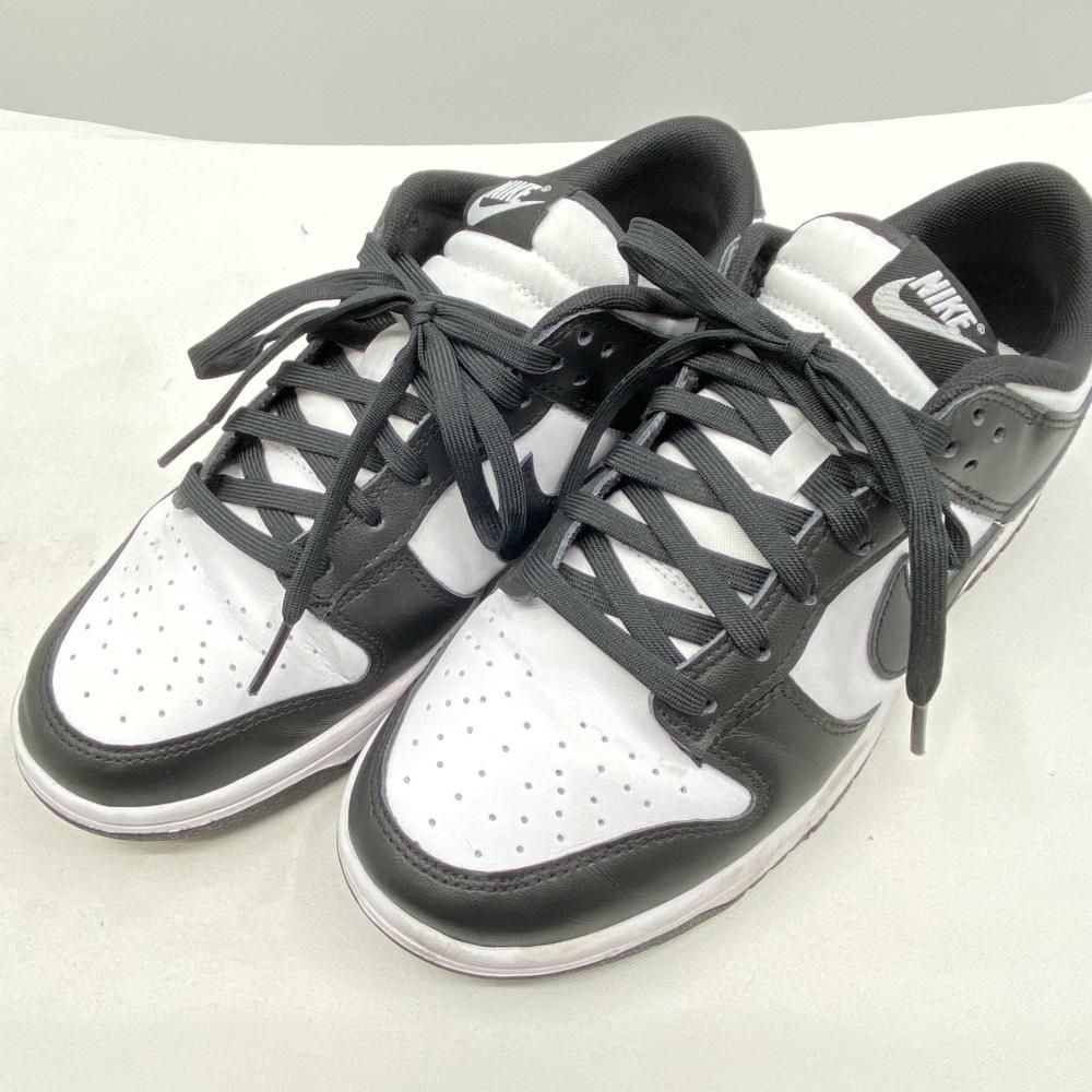 【中古】NIKE DUNK LOW RETRO ホワイト/ブラック 26.5cm DD1391-100 ナイキ ダンク ロー レトロ[17]