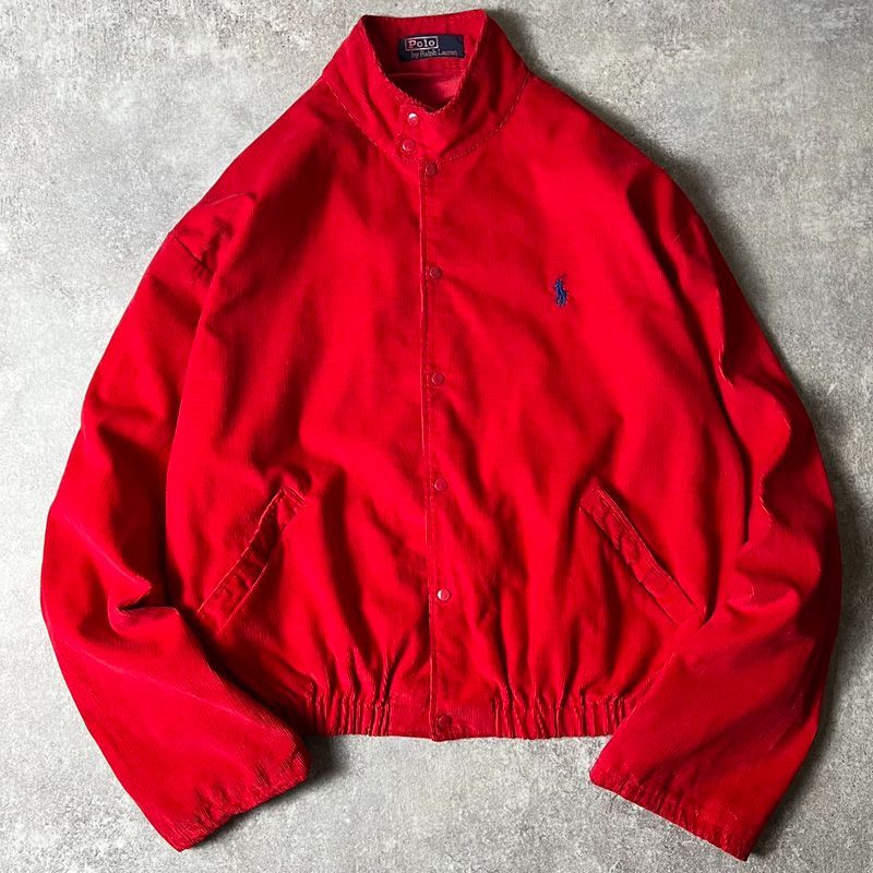 90s POLO RALPH LAUREN 細畝 コーデュロイ ジャケット XL / 90年代