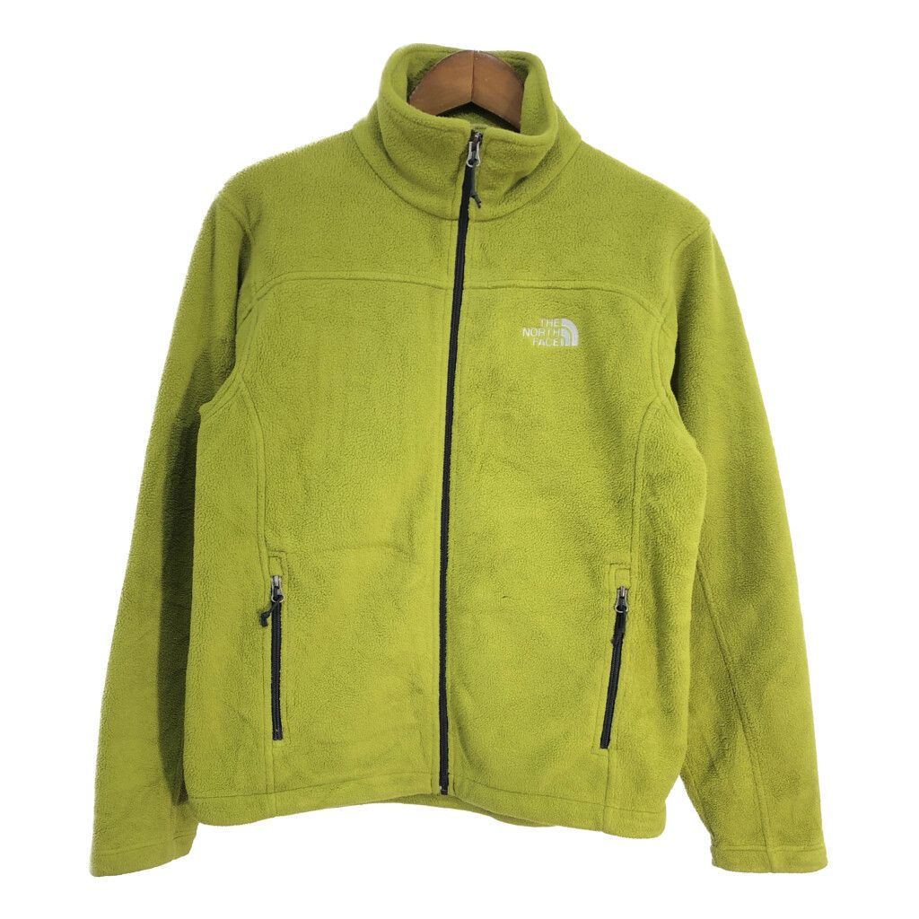 THE NORTH FACE ノースフェイス フリースジャケット ライトグリーン (メンズ S) 中古 古着 S5179