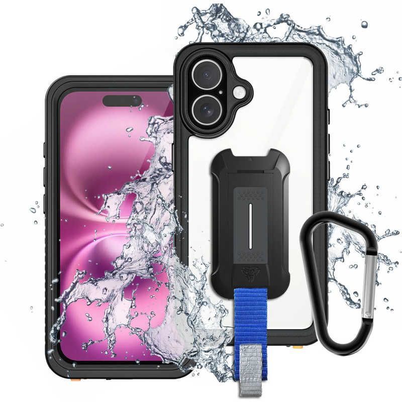 未開封 ARMORX ARMOR-X - IP68 Waterproof Case with Hand Strap for iPhone 16 Black MX-IPH-16 ♥ 送料無料