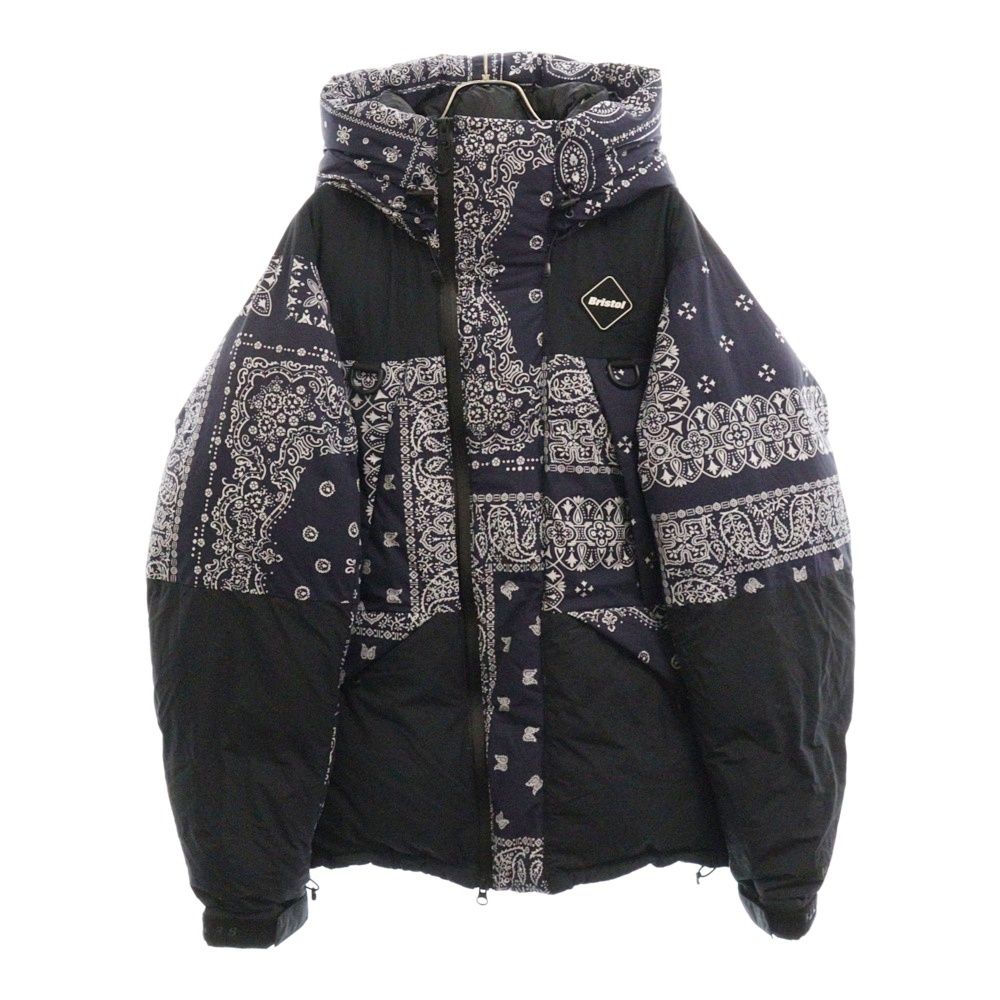 F.C.R.B. (エフシーアールビー) 22AW DOWN BENCH PARKA ペイズリー柄 