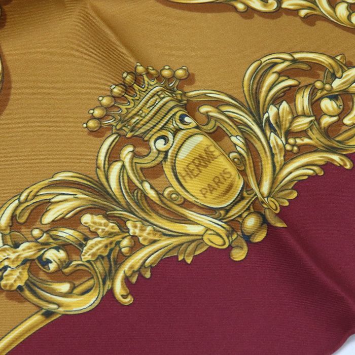 HERMES エルメス カレ90 インドの狩猟 カレジュアン シルク100% HERMES - □新品同様□ HERMES エルメス CHASSE EN INDE【インドの狩猟