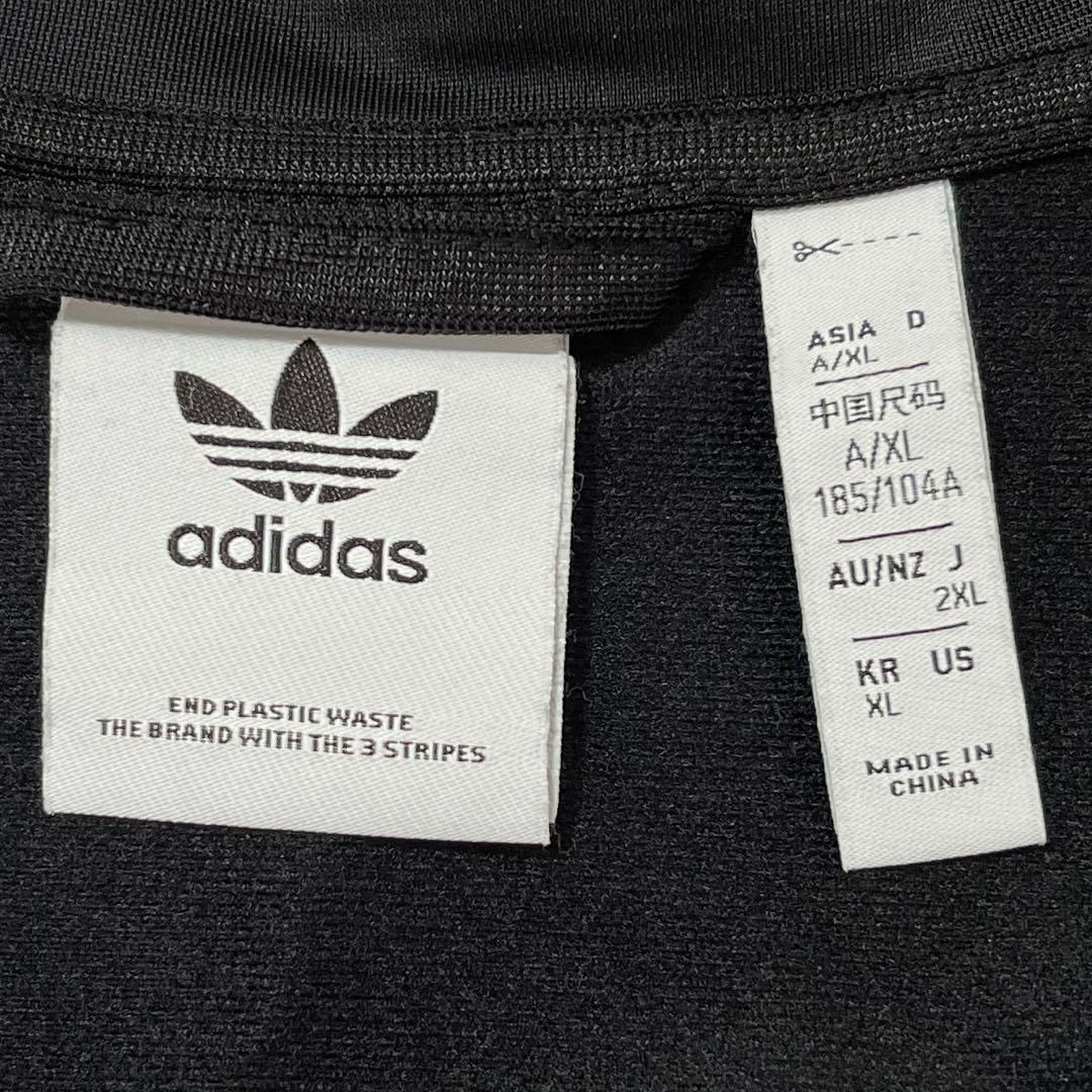1481 adidas トラックトップ ジェンダーニュートラル ブラック 2XL