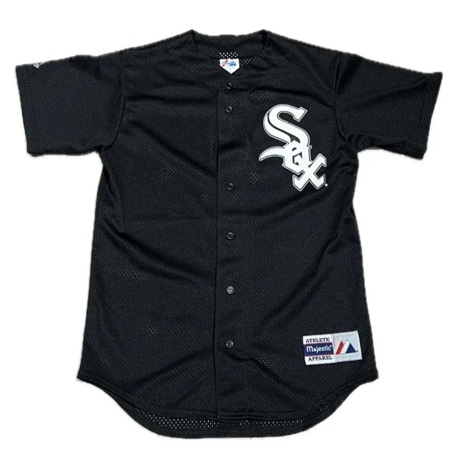 古着MLB CHICAGO WHITE SOX シカゴホワイトソックス ベースボールシャツ
