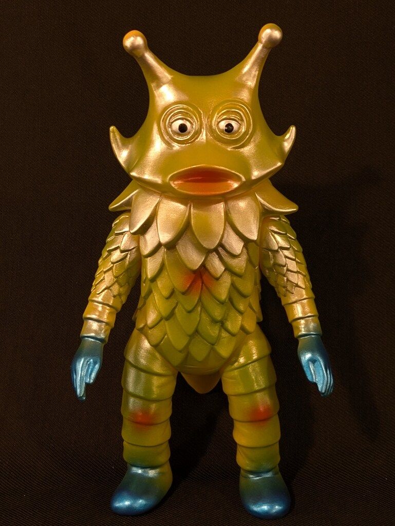 ブルマァク ブルマァクの怪獣シリーズ 安い ギロ星獣 新復刻 (肌色成型)