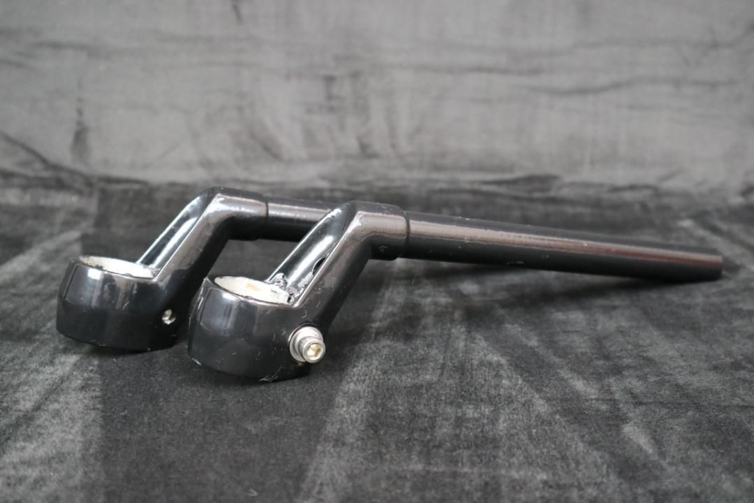 ＣＢＸ純正ハンドル　黒＋車種専用　取り付け用　延長アダプター変換 CBX純正ハンドル 黒＋車種専用 取り付け用 延長アダプター変換