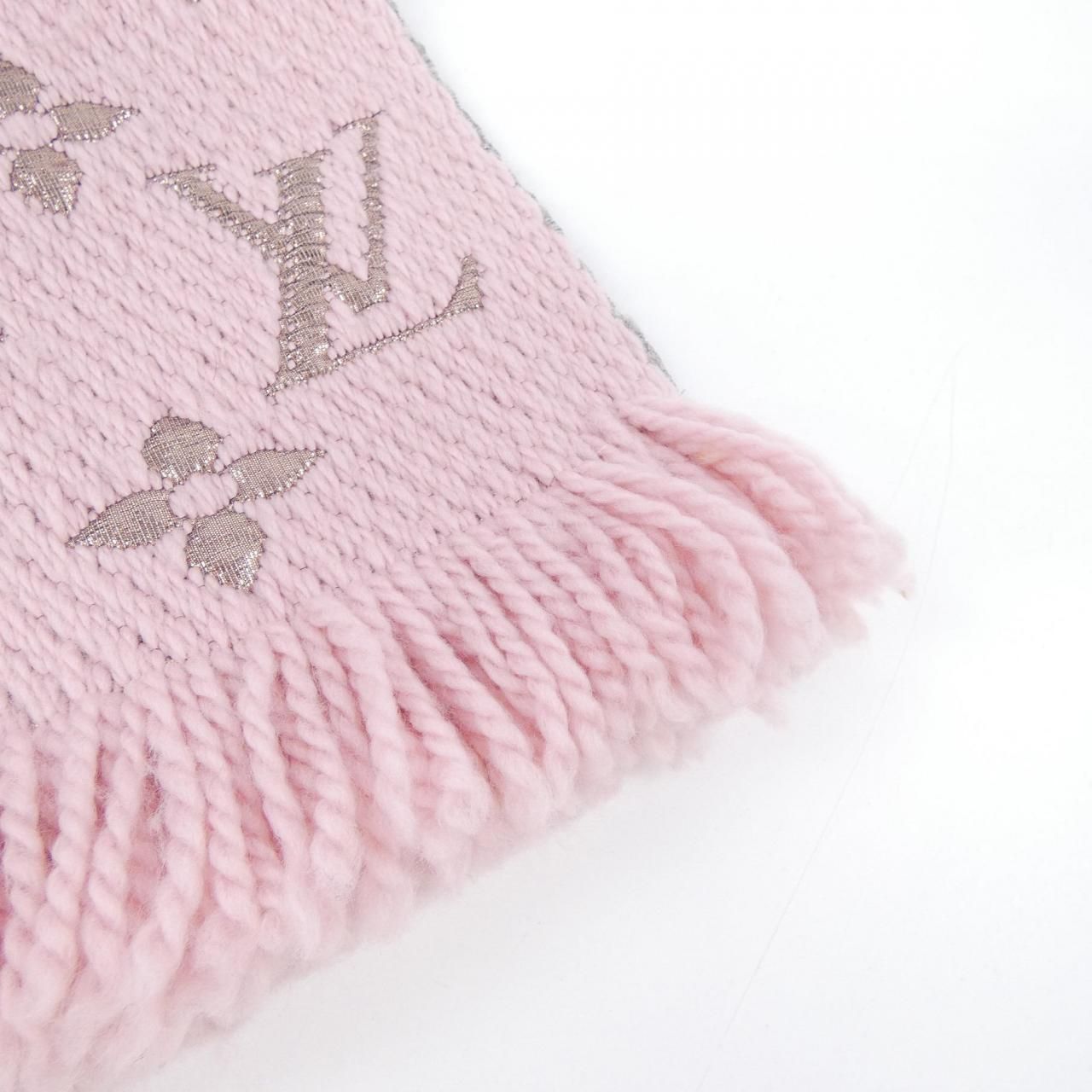 ルイヴィトン LOUIS VUITTON エシャルプ ロゴマニア シャイン M70466 MUFFLER