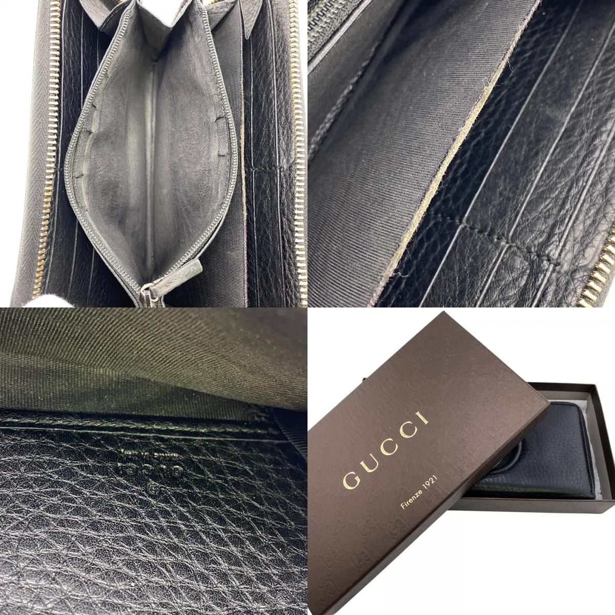 楽天市場】gucci(グッチ) soho ソーホー ラウンドファスナー長