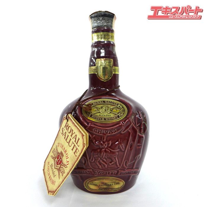 ローヤルサルート 21年 赤 陶器ボトル - お酒買取専門店ネオ