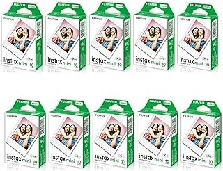 富士フイルム チェキ インスタント フィルム Fuji film instax mini 1パック 10枚 10枚入り ×10個セット 自社名入りシール付 skymizuki