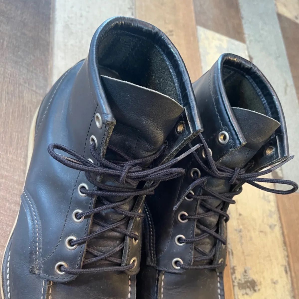 ☆REDWING 8167 廃盤モデル 2008年製 US7E (24H21) 廃盤モデル レッド