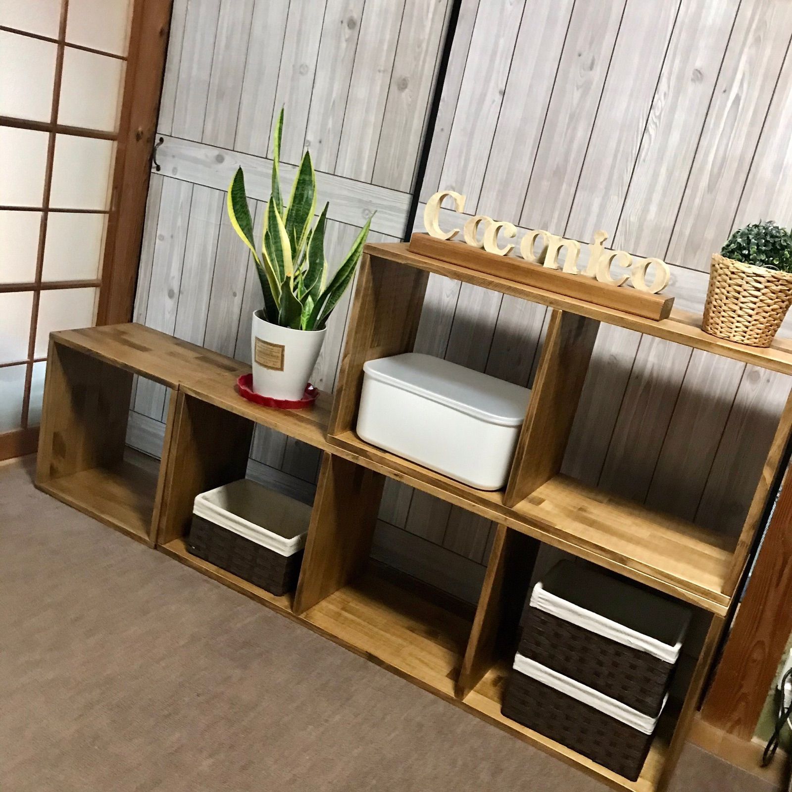 オープンシェルフ3点セット】アレンジ多彩のオープンシェルフ新発売3色