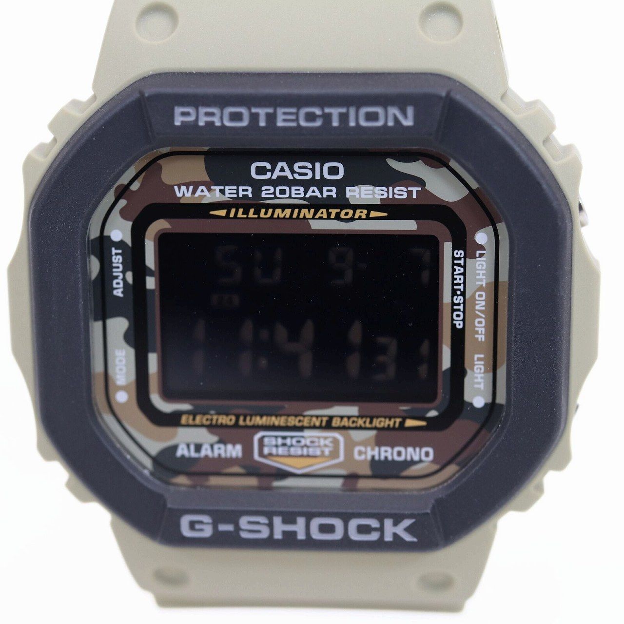 カシオ CASIO G-SHOCK DW-5610SUS カーキ カモフラージュ 腕時計 G 