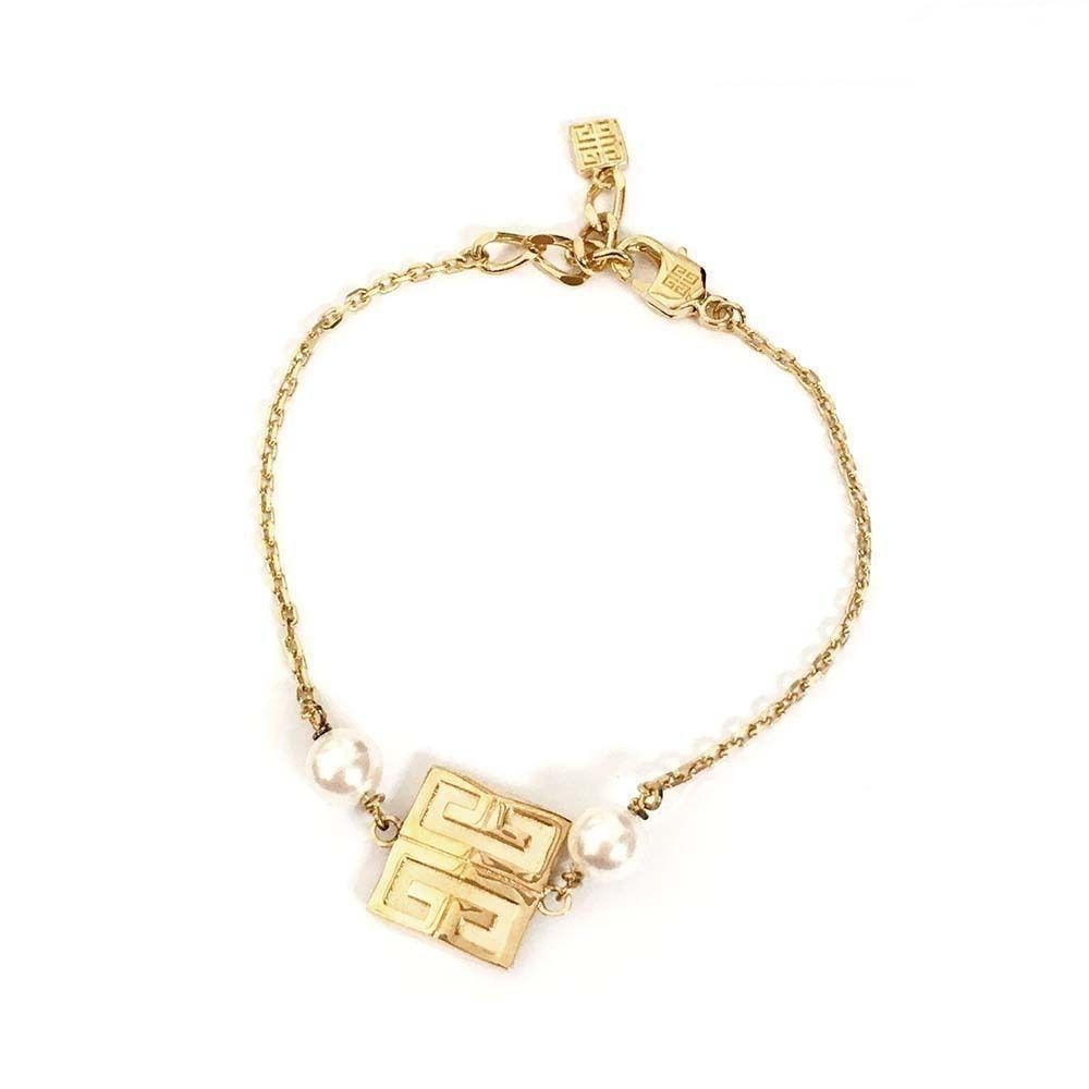 GIVENCHY BF20GB F03U 710 4G ブレスレット パール (新品) 新品 GIVENCHY ジバンシィ BF20GB F03U 710 GOLDEN YELLOW 4G