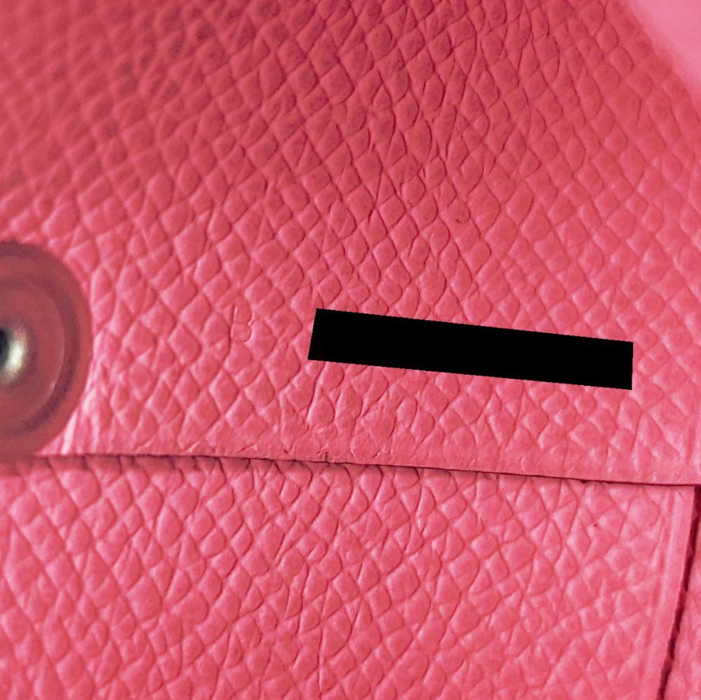 HERMES エルメス バスティア エプソン ローズアザレ B刻印 2023年