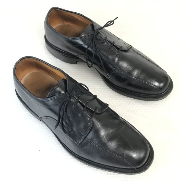 80s-90s?/Vintage/USA製★アレンエドモンズ/Allen Edmonds/Hillcrest★360度グッドイヤー製法/スワールモカ【9.5EEE/27.0-27.5/黒/BLACK】ビジネス◆bJ-32 80s-90s?/Vintage/USA製☆アレンエドモンズ/Allen Edmonds/Hillcrest