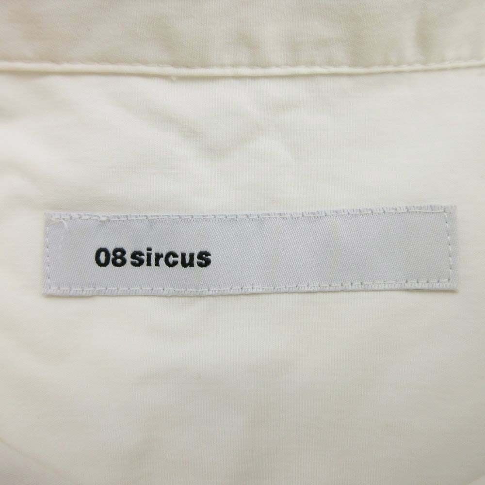 良品 15ss 08sircus ゼロエイトサーカス stretch broad blouse