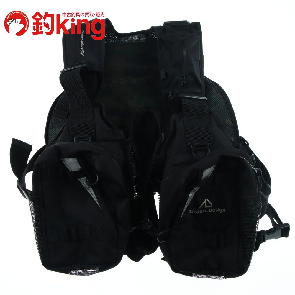 アングラーズデザイン エクストリームIII ADF-04BK |Y027M ウェア ジャケット パンツ Tシャツ ベスト ウェーダー ロッド リール ルアー