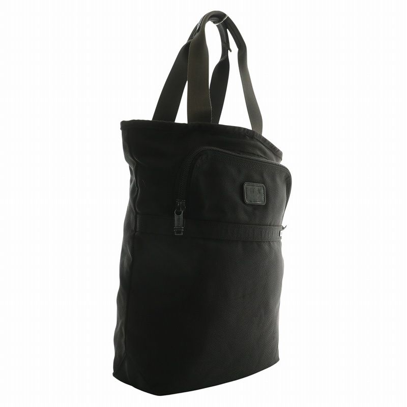 TUMI＊トゥミ トートバッグ 黒 ブラック ロゴ トゥミ TUMI Tumi Voyageur M-Tote （Black） -waja bazar