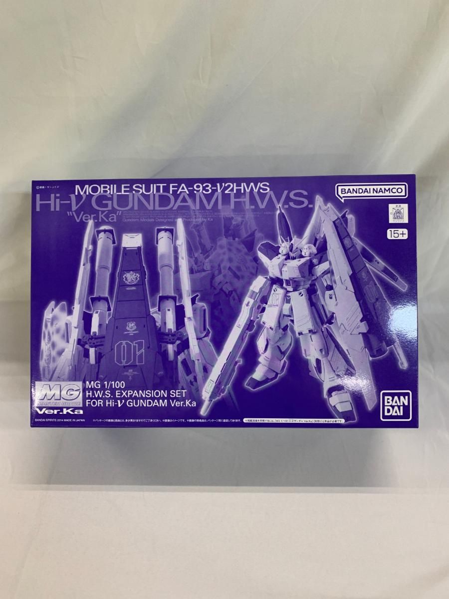 未開封】1/100 MG Hi-νガンダムVer.Ka用 HWS拡張セット 「機動