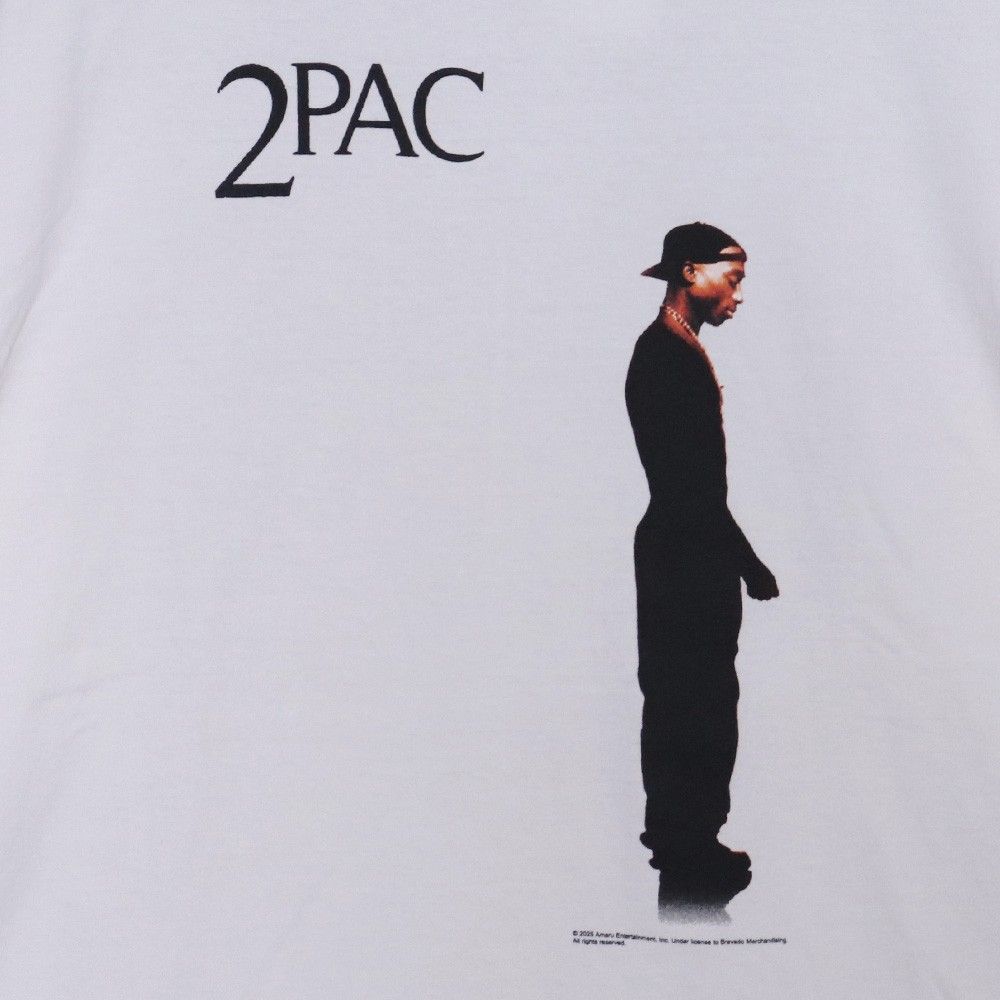 新品未使用 SAINTMICHAEL セントマイケル 2PAC 半袖Tシャツ サイズL SM-HR8-0000-C15 ホワイト 中古 4b001573 新品未使用 SAINTMICHAEL セントマイケル 2PAC 半袖Tシャツ