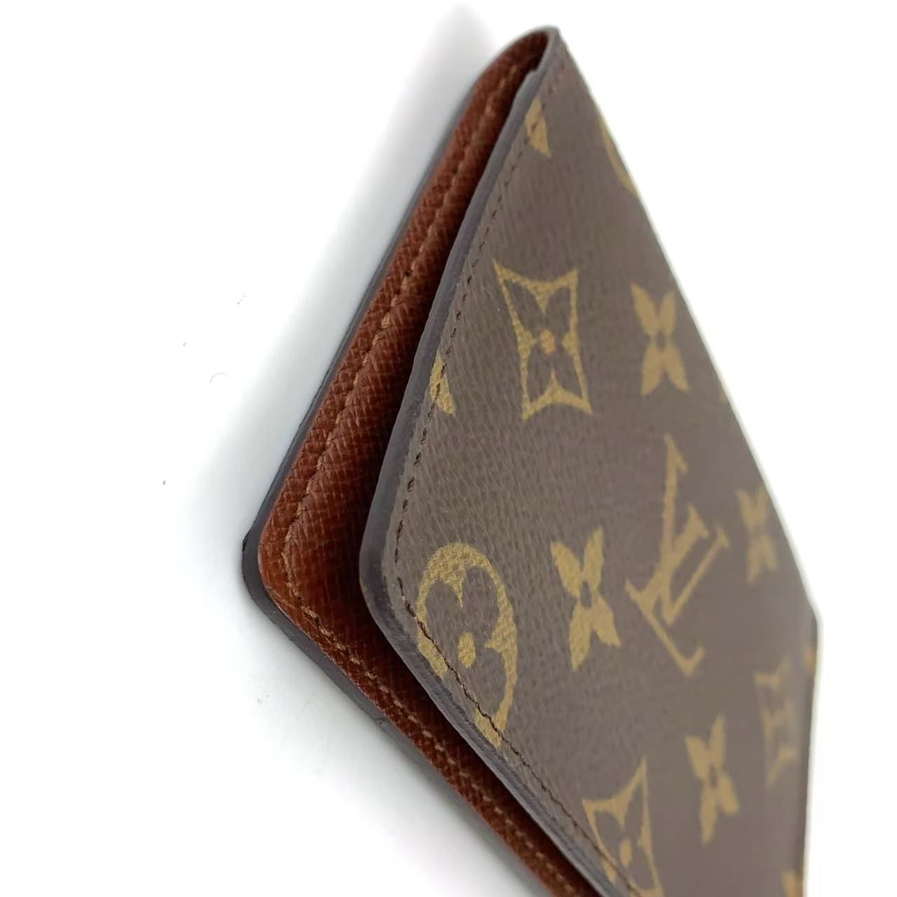 LOUIS VUITTON ポルト 2カルト ヴェルティカル モノグラム PVC