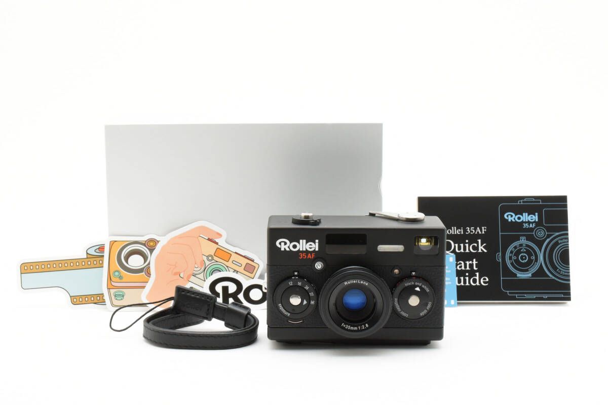元 き 上品 ローライ Rollei 35AF ブラック L898 5272
