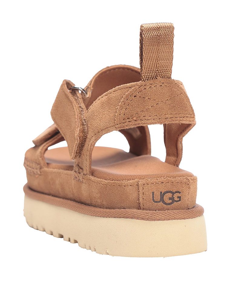 【未使用品】UGG australia Goldenstar サンダル スエード UGG (アグ) スウェードサンダル GOLDENSTAR - メルカリ