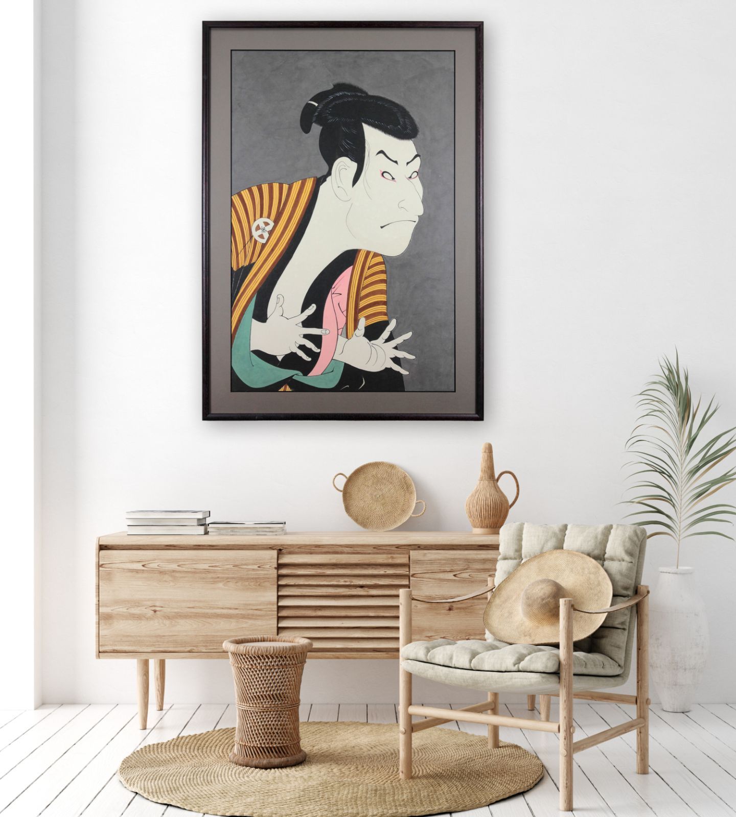 岸田哲弥「三代目大谷鬼次の江戸兵衛」 肉筆 絵画 岸田哲弥「三代目大谷鬼次の江戸兵衛」 肉筆 絵画 - メルカリ