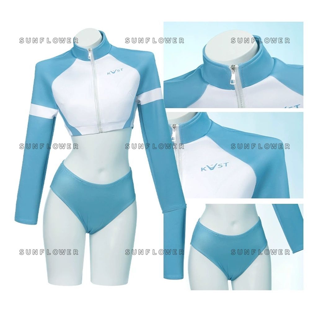 ブルアカ 水着サキ コスプレ衣装 - メルカリ [MLCOS] 空井サキ 水着