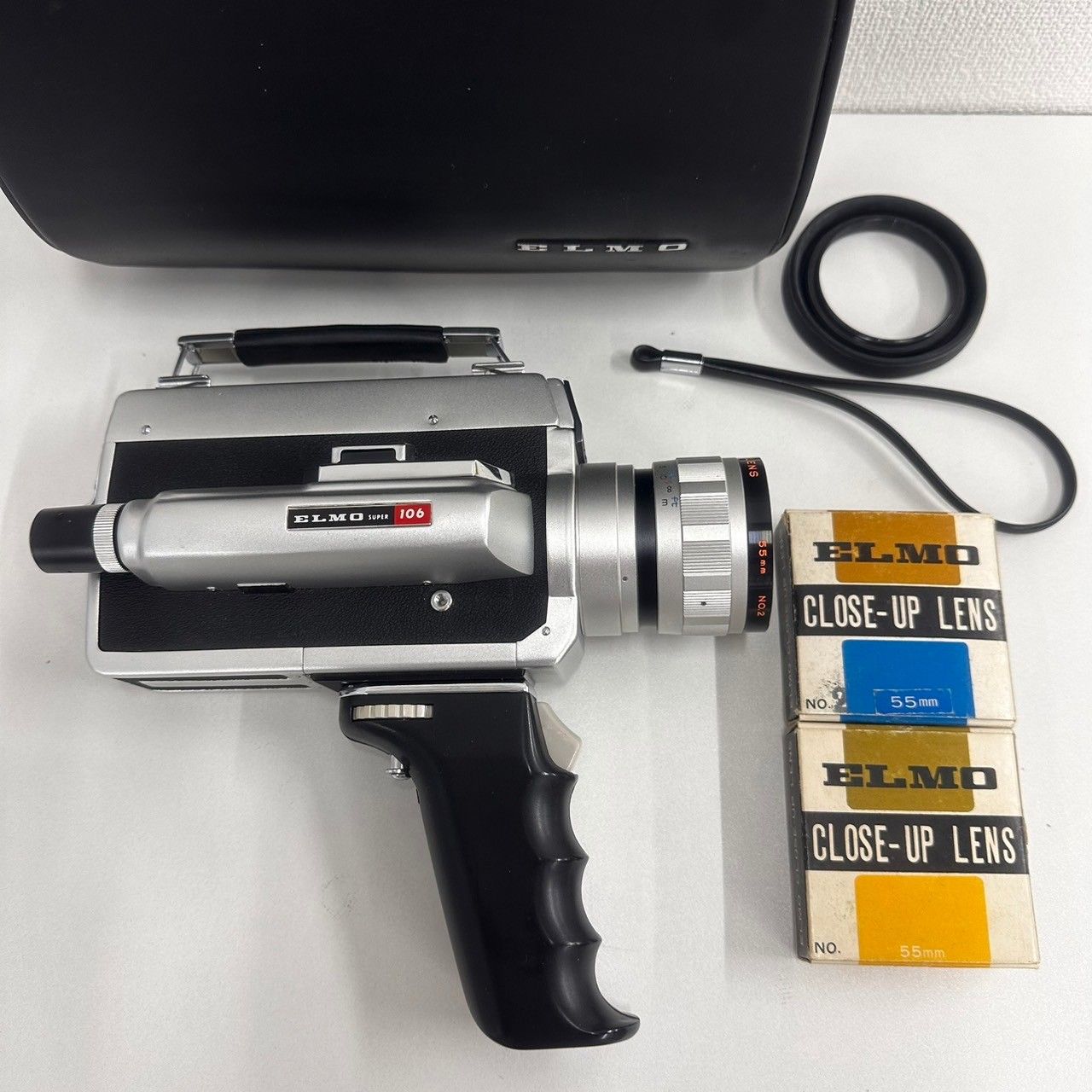 8ミリカメラ】ELMO エルモ SUPER 106 BLACK Elmo 106 Black Super 8