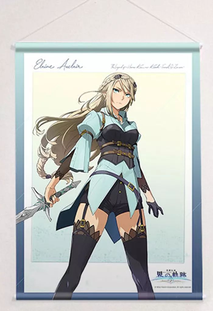 中古】タペストリー エレイン・オークレール B2タペストリー 「英雄