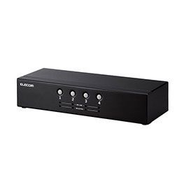 エレコム KVM切替器 VGA 4ポート用 KVM-NVXSN4