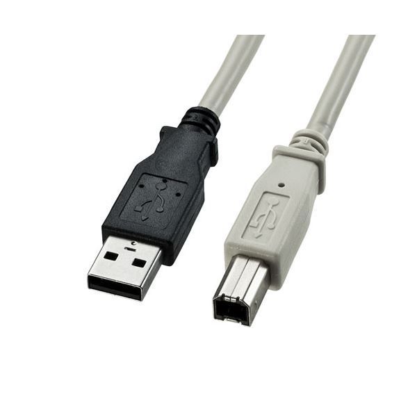 サンワサプライ USB2.0ケーブル 1m PC99規格 KU20-1K2X5