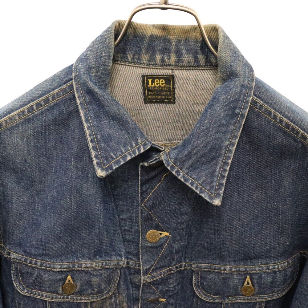 Lee デニムジャケット　70s ヴィンテージ 70s Lee 101-J Vintage Denim Jacket デニムジャケット UNI