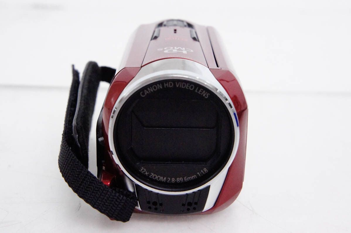 Canon iVIS HF R31 ビデオカメラ 赤 充電器・バッテリー3個 Canon iVIS HF R31 ビデオカメラ 赤 充電器・バッテリー3個